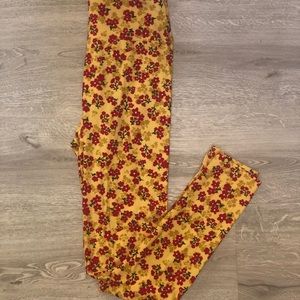 LuLaRoe Floral Leggings